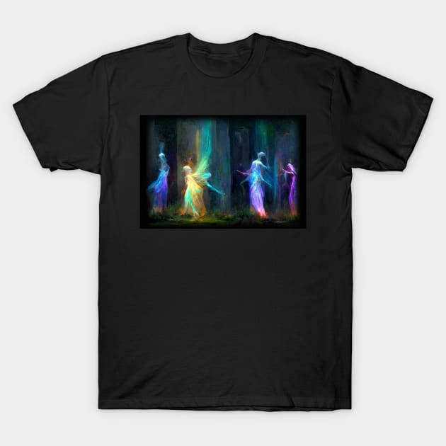 Standing stones fairies 10 T-Shirt by fairyfreak